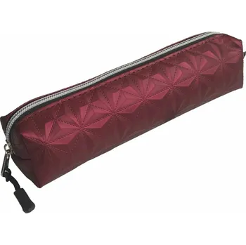 Penál Pouzdro mini z Umělé kůže Diamond vínové