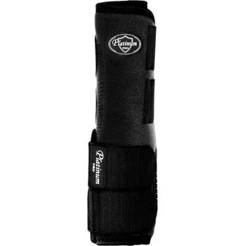 Koňské kamaše Westernové kamaše PLATINUM PRO Star zadní royal blue (L)