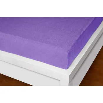 Prostěradlo XHOUSE Prostěradlo froté Exclusive fialové 140x200 cm