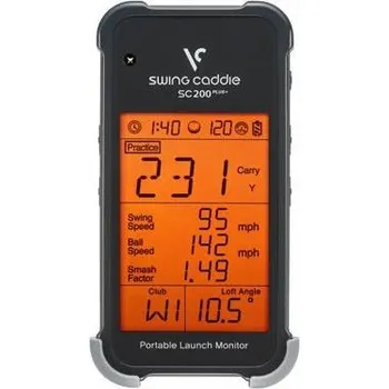 Golfová tréninková pomůcka Swing Caddie SC200+ Launch Monitor mobilní analyzér