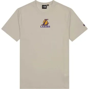 Pánská móda Pánské triko New Era LA LAKERS NBA S Šedá, Fialová, Žlutá