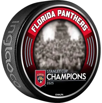 Puk Fanatics Puk Florida Panthers NHL 2025 Stanley Cup Champions Team Celebration Hockey Puck