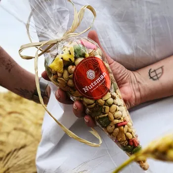 NUTSMAN Dárkový kornout TELEVIZNÍ SMĚS 300 g