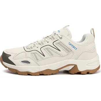 Pánská obuv Pánské lehké tenisky na jaro s protiskluzovou podrážkou Barva: Béžová, Velikost: 44