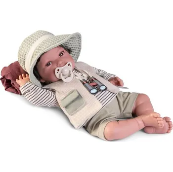 ANTONIO JUAN Panenka miminko chlapeček Pipo 42cm realistická vinyl/textil + Doprava ZDARMA
