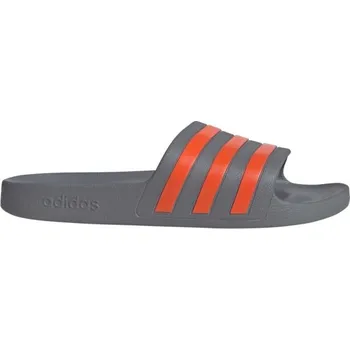 Dámské pantofle Unisex pantofle adidas ADILETTE AQUA 12 Šedá, Oranžová