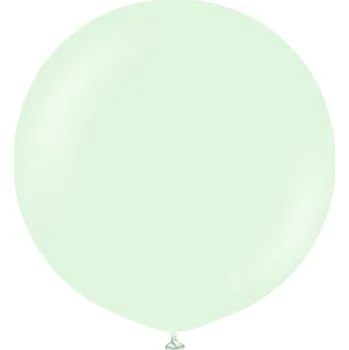 Balónek Balonek světle zelený, Macaron Pale Green – 90 cm/36"
