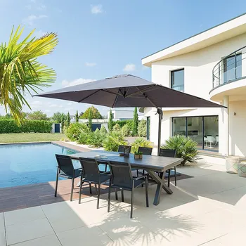 Slunečník DEOKORK Slunečník výkyvný ULTIMA 4x3 m (různé barvy) béžová