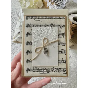 Pod Rukama Blahopřání hudební - různé hudební nástroje