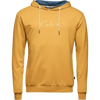 Pánská mikina mikina s kapucí CHILLAZ Sapporo Chillaz Logo Hoody Men curry M