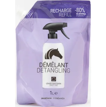 Pro koně FOUGANZA Náplň kondicionéru pro lesk 1 l 1 LITR