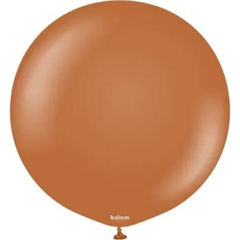 Balónek Balonek karamelově hnědý, Standard Caramel Brown – 90 cm/36"