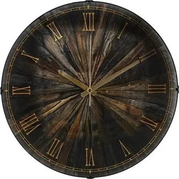 Hodiny Nástěnné hodiny Secret , 36 x 36 cm, hnědá