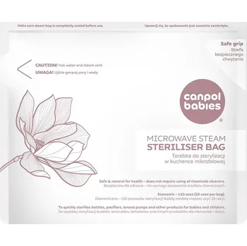 Canpol babies Sterilizační sáčky do mikrovlnné trouby 6 ks