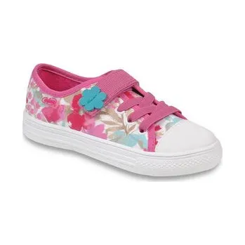 Dívčí tenisky 429Y002 34 - dívčí tenisky, 1 SZ, růžový potisk 429Y002_36