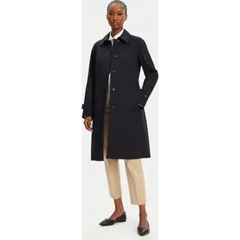 Dámský kabát BOSS Kabát pro přechodné období Calexis 50543189 Tmavomodrá Regular Fit 46