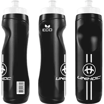 Láhev Unihoc láhev Water Bottle ECO Black 0,9L