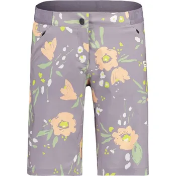 Cyklistické kalhoty Maloja cyklistické kraťasy AnemonaM. Printed 2025 Šedá L Dámské