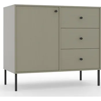 Komoda ADRK Komoda TILI 1D 3S E 84, eucaliptus