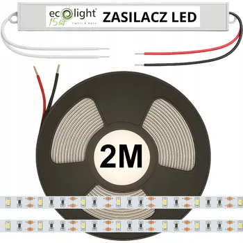 LED osvětlení SADA 2M LED pásek lišta bílá neutrální SMD 2835 proužek 12V IP20 PREMIUM