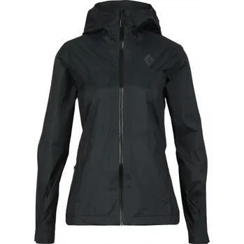 Dámská bunda bunda BLACK DIAMOND W Treeline Rain Shell black M