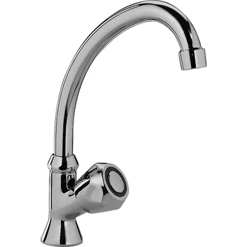 Vodovodní baterie Paffoni DANUBIO umyvadlový ventil vysoký Barva: Chrom DA091CR