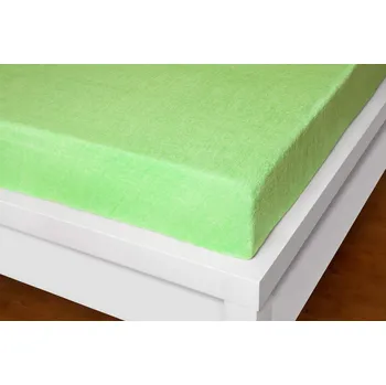 Prostěradlo XHOUSE Froté prostěradlo Exclusive světle zelené 180x200cm