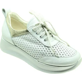 Dámská zdravotní obuv Dámské tenisky De-plus DE-06310, bílé 38