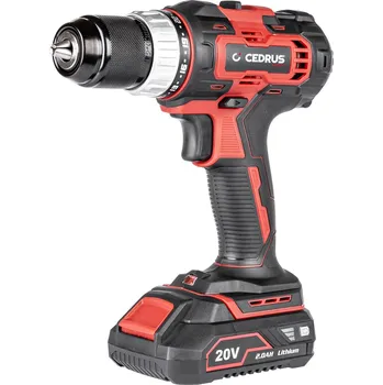 Akumulátorový vrtací šroubovák Hahn & Sohn Cedrus D40LI-SET s baterií a nabíječkou v kufru