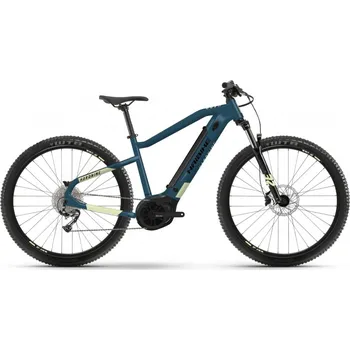 Elektrokolo Haibike HardNine 5 500Wh 9-r. Alivio modrá/kanárková velikost rámu: M