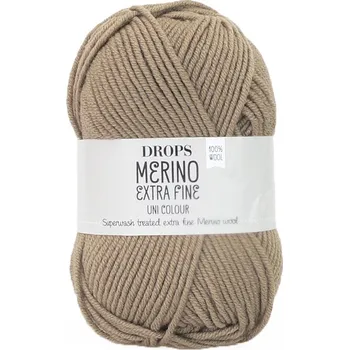 Příze Příze DROPS Merino Extra Fine uni color 51 - caffe latté