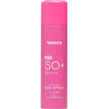 Přípravek na opalování Moee Opalovací sprej na obličej a tělo SPF50 100 ml