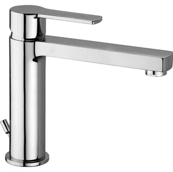 Vodovodní baterie Paffoni WEST umyvadlová stojánková baterie Barva: Chrom WS074KCR