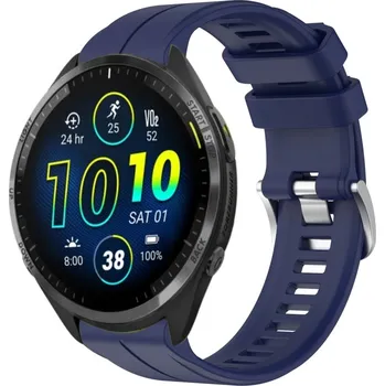 VSECHNONAMOBIL 112647 SILICONE Vyměnitelný řemínek pro Garmin Forerunner 965 tmavě modrý