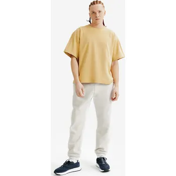 Pánské tričko DECATHLON Pánské tričko Elementals XS BÉŽOVÁ