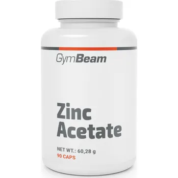 Fitness Zinek acetát - GymBeam Kapsle: 90 kaps.