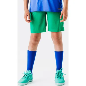 Chlapecké kraťasy KIPSTA Dětské fotbalové kraťasy Essential 12 LET ZELENÁ