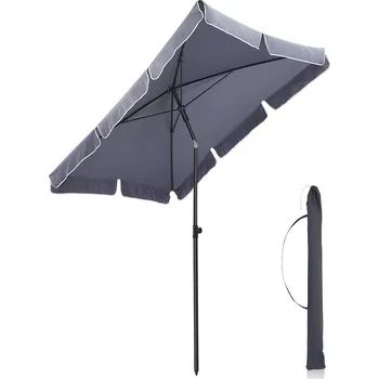 Slunečník Zahradní slunečník Royal 200x125 cm šedý