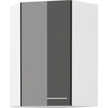Kuchyňská skříňka Stolarz-Lempert Kuchyňská skříňka Lara Grey - horní rohová 60x60 GN-90 1F (45°)
