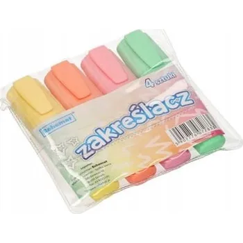 ZVYRAZŇOVAČE, ZVYRAZŇOVAČE FIXY , PASTELOVÉ FIXY , SADA 4 KS SCHEMAT