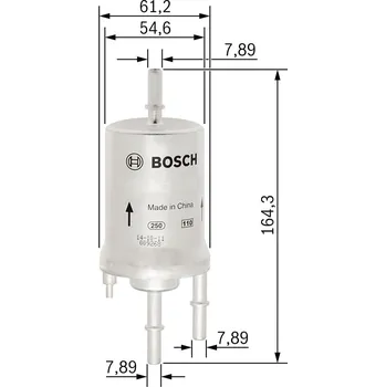 Palivový filtr Palivový filtr BOSCH F 026 403 008
