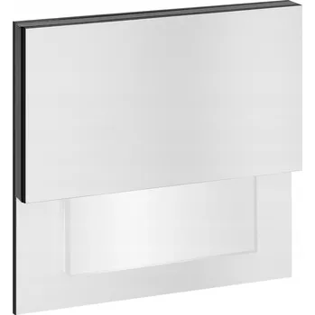 Nástěnné svítidlo Schodišťové svítidlo Ledroom stříbrné 2 W neutrální bílá 4500 K