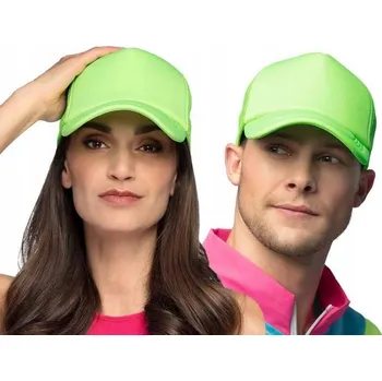 Kšiltovka Kšiltovka Neonově Zelená Nastavitelná na Párty a Oslavy