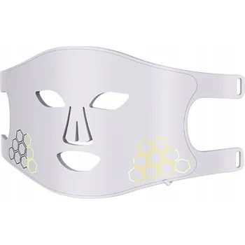 Pleťová maska LED fotonová maska na obličej BÍLÁ - péče o pleť