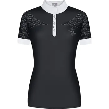 Fair Play Závodní jezdecké tričko s krátkým rukávem ALEXIS SS Barva: Hnědá, Velikost: 40