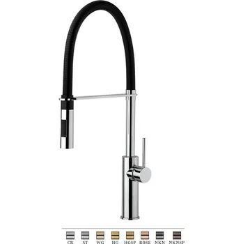 Vodovodní baterie Paffoni LIGHT dřezová stojánková baterie Profesional Barva: Matná černá LIG179HGNO