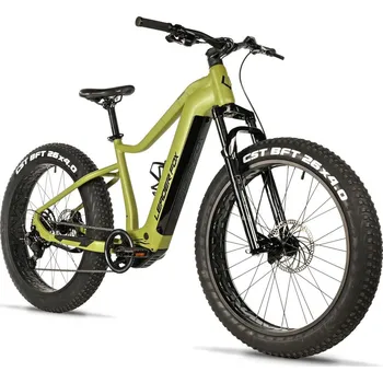 Elektrokolo Leader Fox Braga 26 Fatbike Army Green, Bafang 510, 95Nm, 835Wh velikost rámu: M