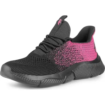 Pracovní obuv BARBADOS polobotka růžovo-černá 42