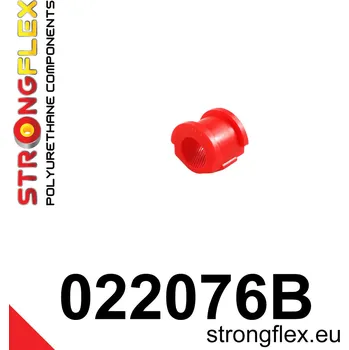 Silentblok nápravy 022076B: Strongflex Silentblok předního stabilizátoru 25mm