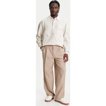 Pánské oblečení Tommy Hilfiger Mikina F1 Movie Rugby MW0MW41388 Béžová Regular Fit M